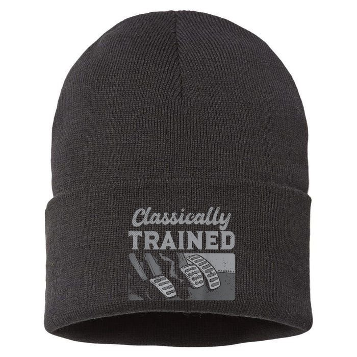 Racing Three Pedals Classically Trained Manual Transmission Sustainable Knit Beanie