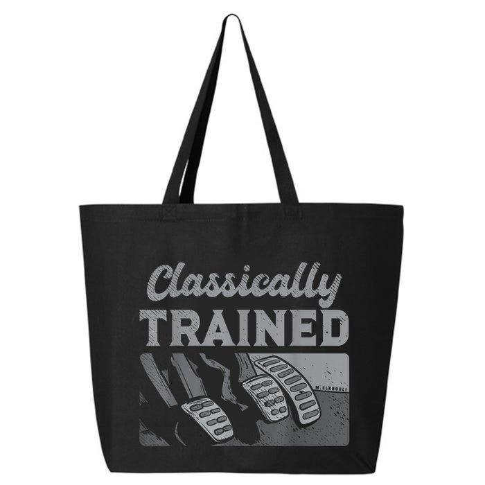 Racing Three Pedals Classically Trained Manual Transmission 25L Jumbo Tote