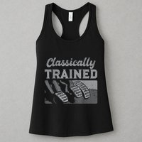 Racing Three Pedals Classically Trained Manual Transmission Womens Tank Top