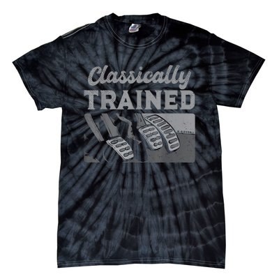 Racing Three Pedals Classically Trained Manual Transmission Tie-Dye T-Shirt