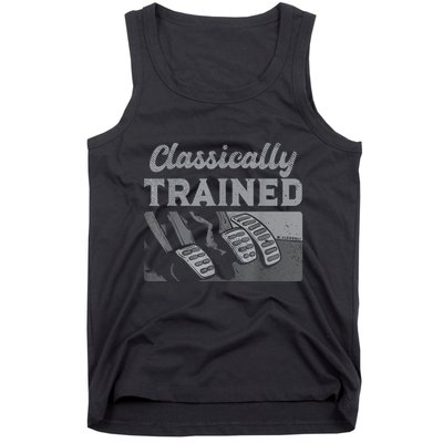 Racing Three Pedals Classically Trained Manual Transmission Tank Top
