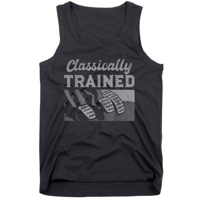 Racing Three Pedals Classically Trained Manual Transmission Tank Top