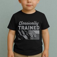 Racing Three Pedals Classically Trained Manual Transmission Toddler T-Shirt