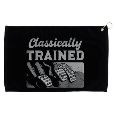 Racing Three Pedals Classically Trained Manual Transmission Grommeted Golf Towel