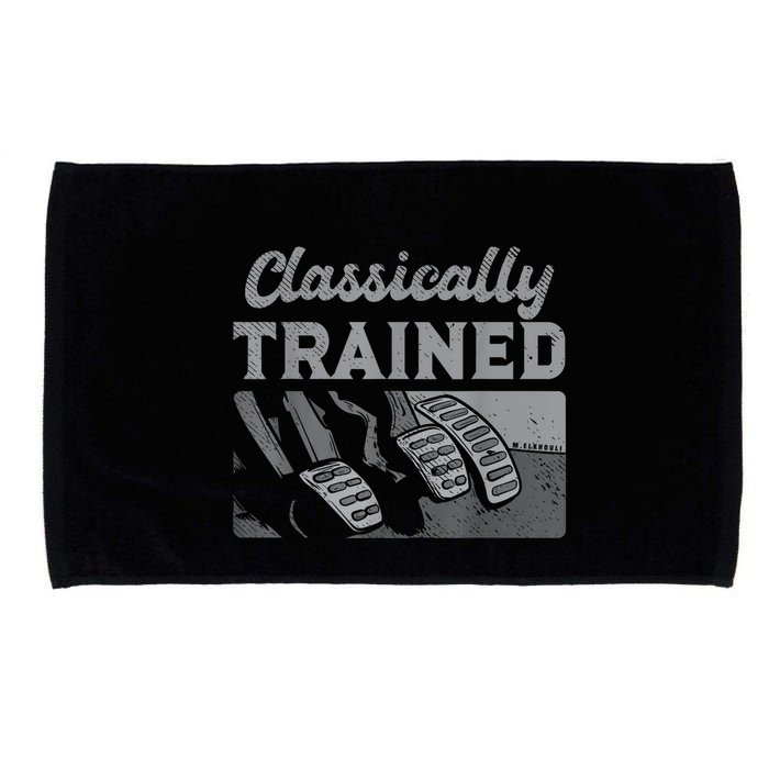 Racing Three Pedals Classically Trained Manual Transmission Microfiber Hand Towel