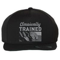 Racing Three Pedals Classically Trained Manual Transmission Wool Snapback Cap