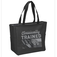 Racing Three Pedals Classically Trained Manual Transmission Zip Tote Bag