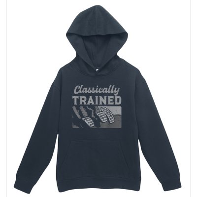 Racing Three Pedals Classically Trained Manual Transmission Urban Pullover Hoodie