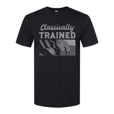 Racing Three Pedals Classically Trained Manual Transmission Softstyle CVC T-Shirt