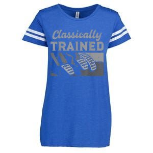 Racing Three Pedals Classically Trained Manual Transmission Enza Ladies Jersey Football T-Shirt