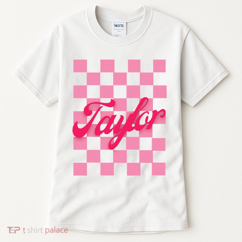 Retro Taylor Personalized Groovy Birthday Girl Design Tall T-Shirt