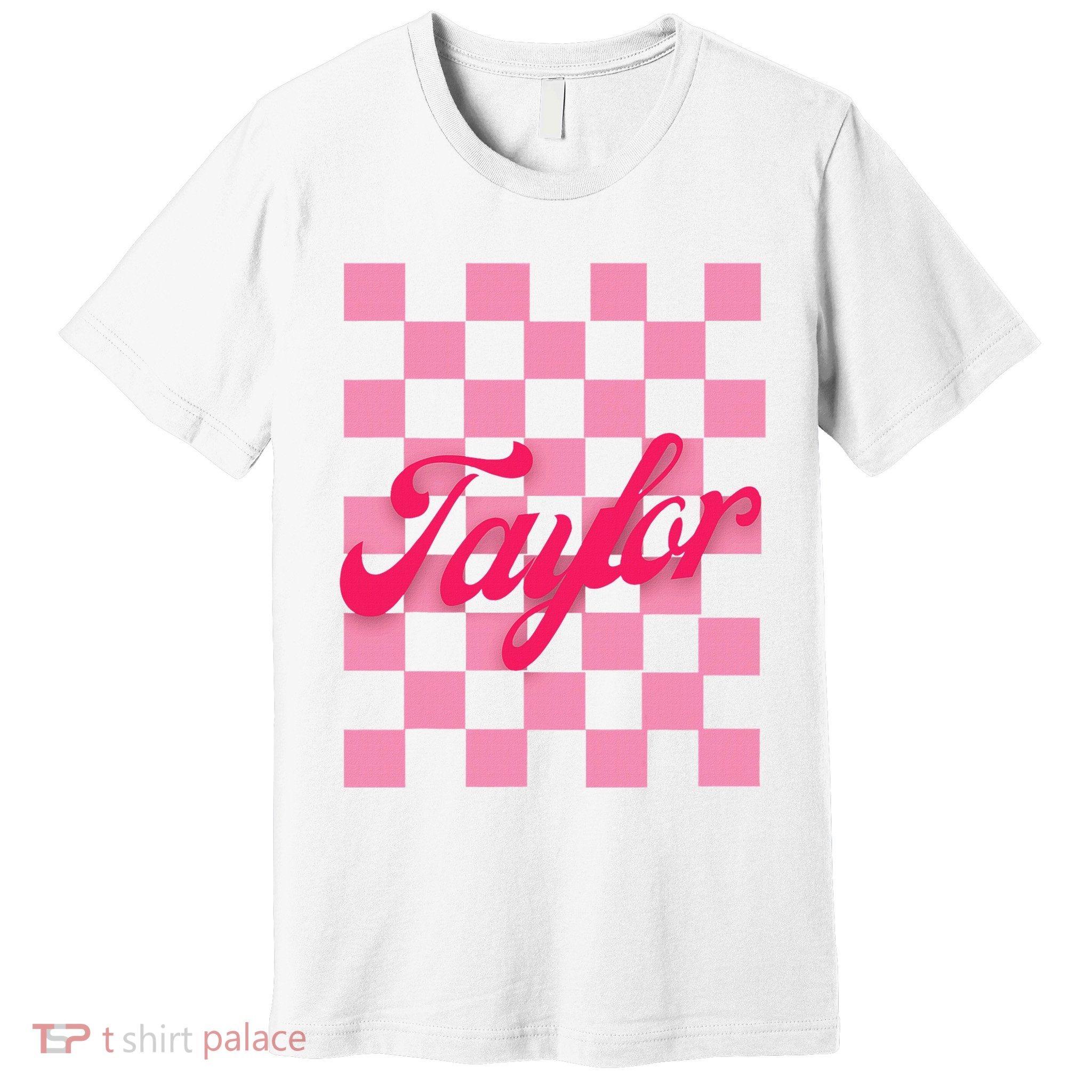Retro Taylor Personalized Groovy Birthday Girl Design Premium T-Shirt