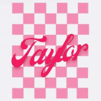 Retro Taylor Personalized Groovy Birthday Girl Design Short Acrylic Beanie