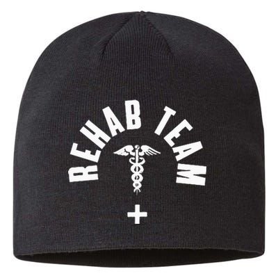 Rehab Team Pocket Outfit Physical Therapy Month Sustainable Beanie