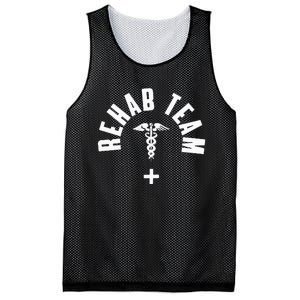 Rehab Team Pocket Outfit Physical Therapy Month Mesh Reversible Basketball Jersey Tank