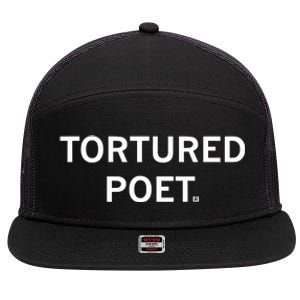 Raygun Tortured Poet 7 Panel Mesh Trucker Snapback Hat