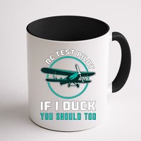 Rc Test Pilot If I Duck Model Airplane Vintage Rc Plane Gift Mug