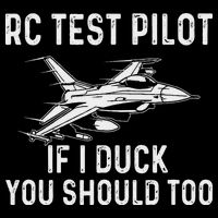Rc Test Pilot If I Duck You Should Too Rc Airplane Pilot Wool Snapback Cap