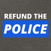Refund The Police Cotton Canvas Backpack