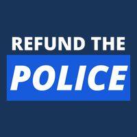 Refund The Police Drawstring Bag