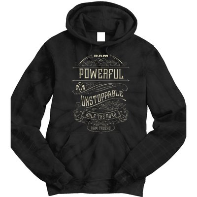 Ram Trucks Powerful Unstoppable Tie Dye Hoodie