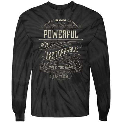 Ram Trucks Powerful Unstoppable Tie-Dye Long Sleeve Shirt