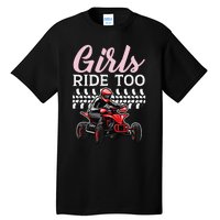 Ride Too Quad Princess Quad Bike Offroading ATV Tall T-Shirt