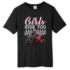 Ride Too Quad Princess Quad Bike Offroading ATV Tall Fusion ChromaSoft Performance T-Shirt