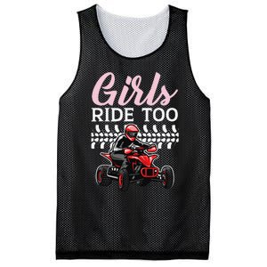 Ride Too Quad Princess Quad Bike Offroading ATV Mesh Reversible Basketball Jersey Tank