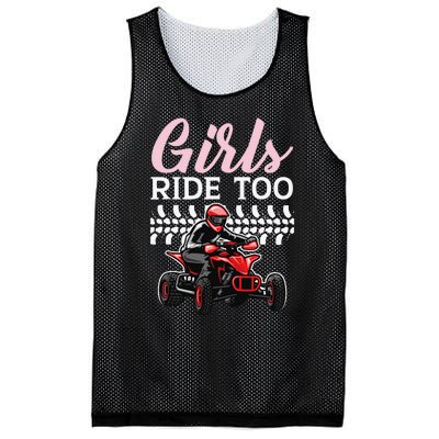 Ride Too Quad Princess Quad Bike Offroading ATV Mesh Reversible Basketball Jersey Tank