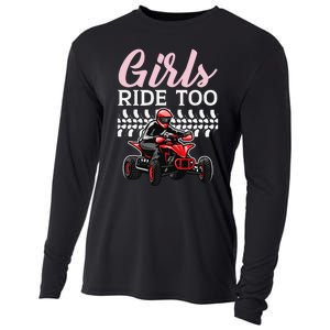 Ride Too Quad Princess Quad Bike Offroading ATV Cooling Performance Long Sleeve Crew