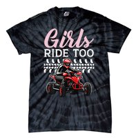 Ride Too Quad Princess Quad Bike Offroading ATV Tie-Dye T-Shirt