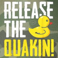 Release The Quackin! Graphic Rubber Duck Legacy Tie Dye Trucker Hat
