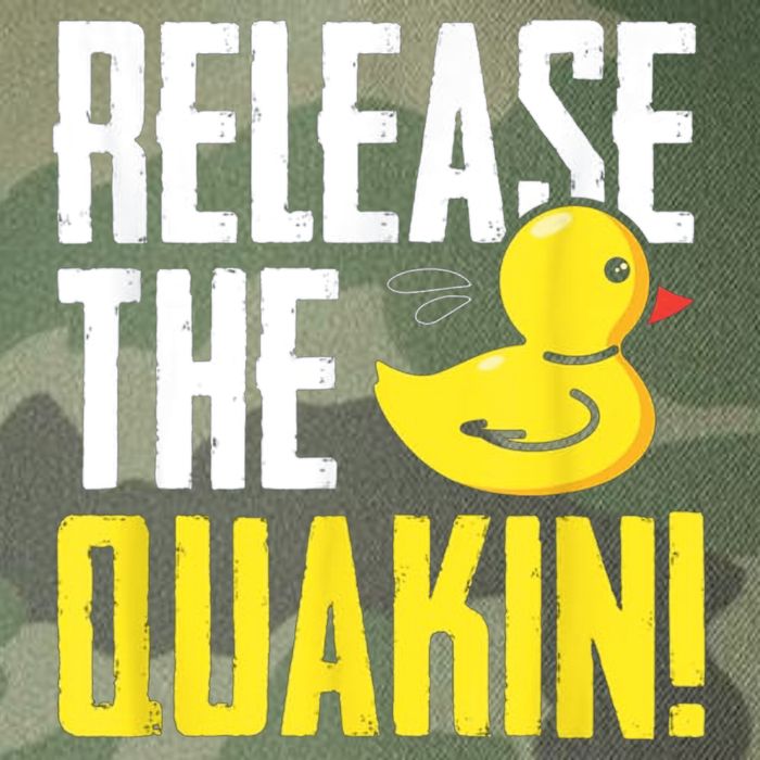 Release The Quackin! Graphic Rubber Duck Legacy Tie Dye Trucker Hat
