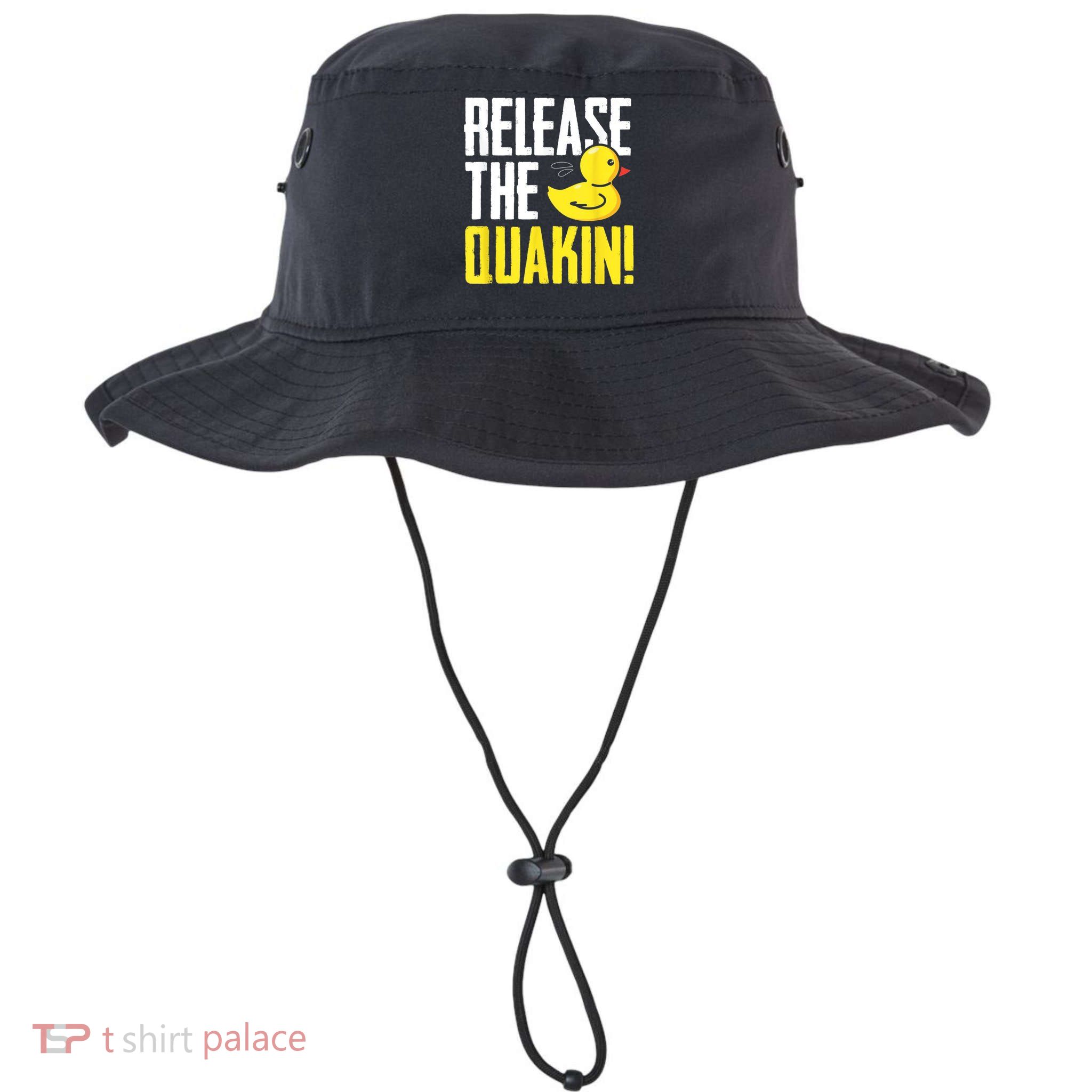 Release The Quackin! Graphic Rubber Duck Bucket Hat