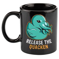 Release the Quacken a Funny Kraken Duck 11oz C Handle Ceramic Mug
