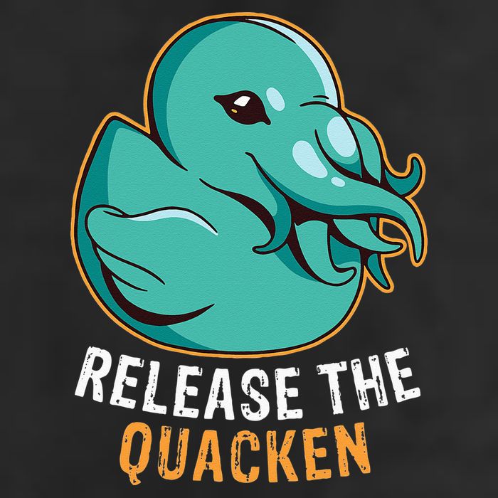 Release the Quacken a Funny Kraken Duck Tumbler