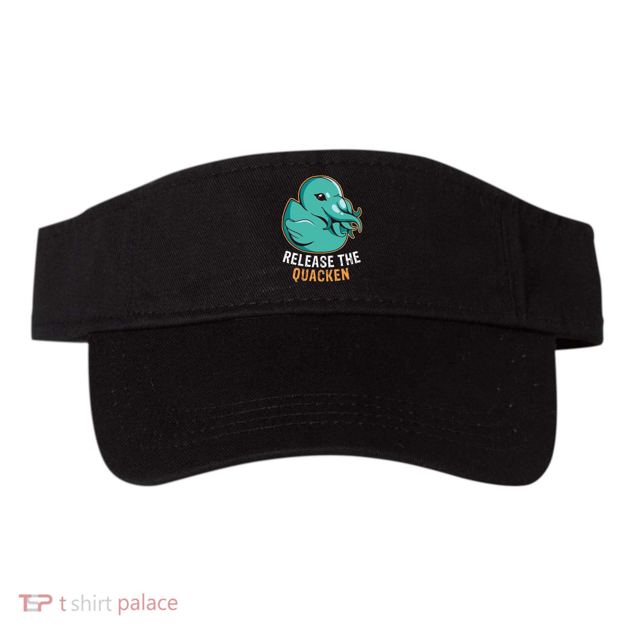 Release the Quacken a Funny Kraken Duck Visor