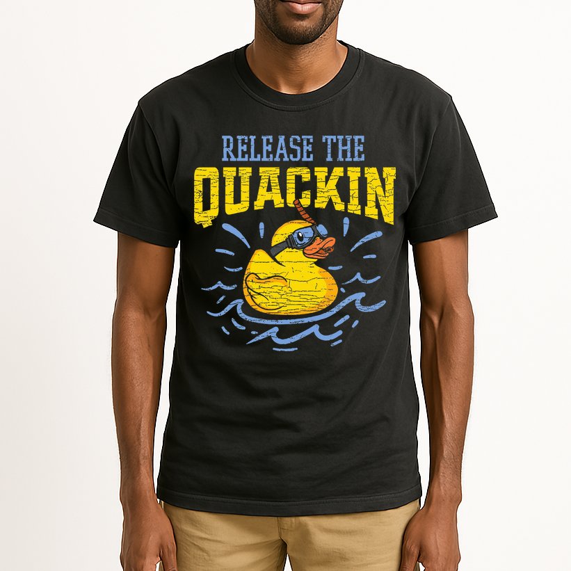 Release The Quackin Rubber Duck Tall T-Shirt