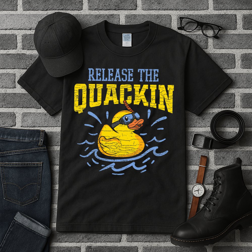 Release The Quackin Rubber Duck Tall T-Shirt