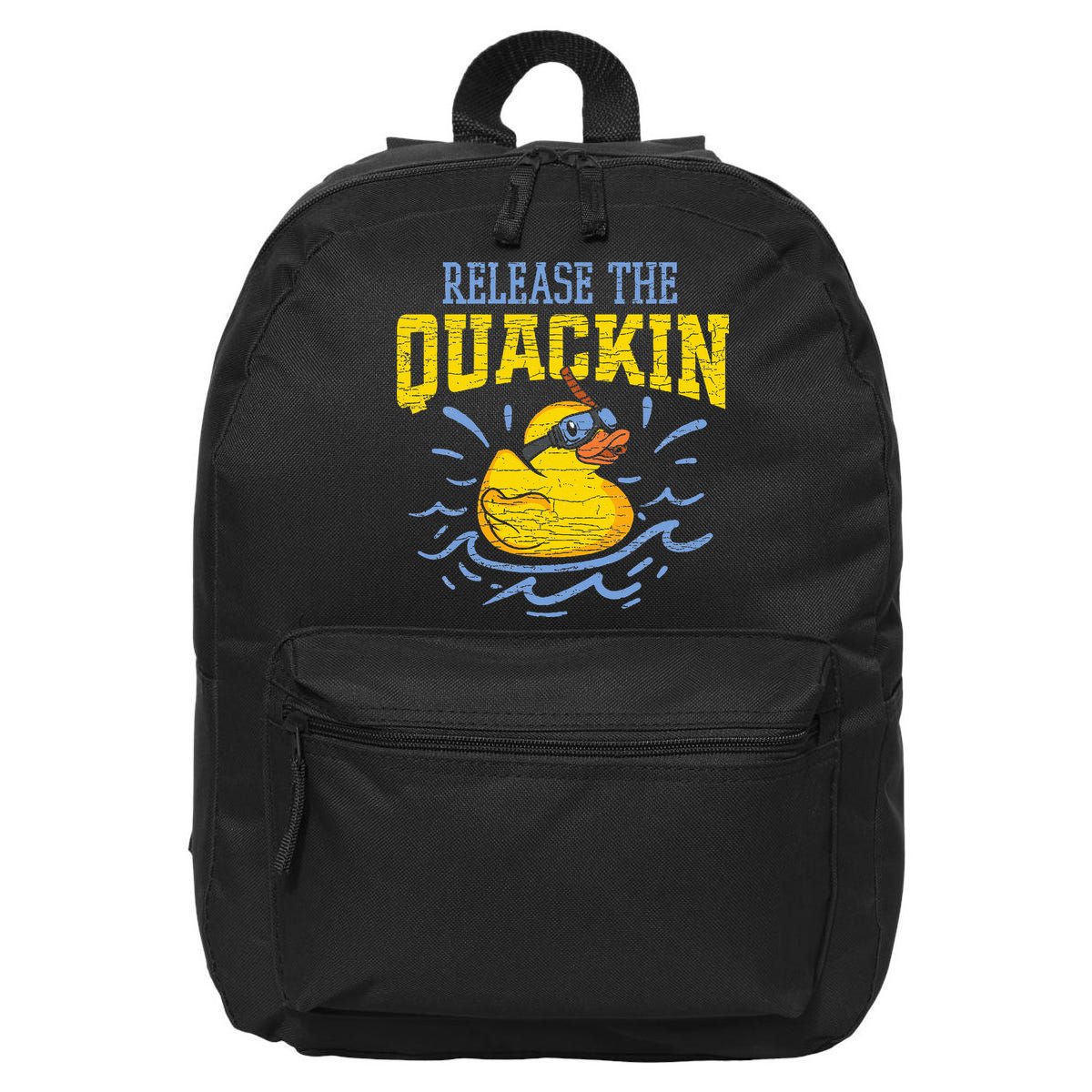 Release The Quackin Rubber Duck 16 in Basic Backpack