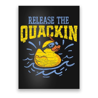 Release The Quackin Rubber Duck Poster