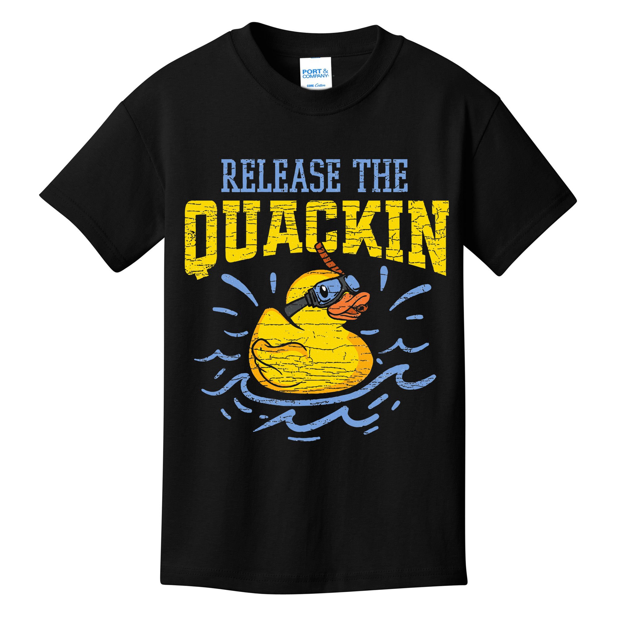 Release The Quackin Rubber Duck Kids T-Shirt