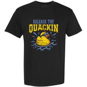 Release The Quackin Rubber Duck Garment-Dyed Heavyweight T-Shirt