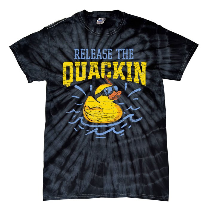 Release The Quackin Rubber Duck Tie-Dye T-Shirt