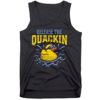 Release The Quackin Rubber Duck Tank Top