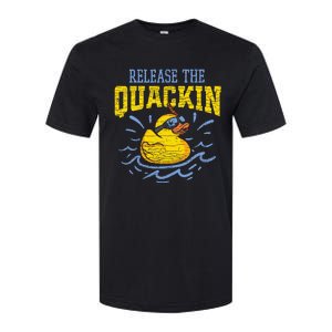 Release The Quackin Rubber Duck Softstyle CVC T-Shirt