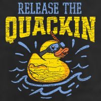 Release The Quackin Rubber Duck Cool Comfort Performance Bucket Hat