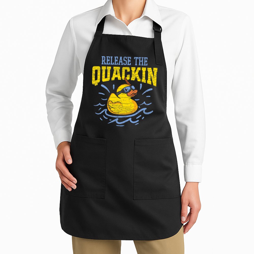 Release The Quackin Rubber Duck Apron