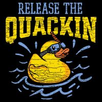 Release The Quackin Rubber Duck Backpack